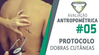 Avaliação Antropométrica 5  Protocolo de Medidas de Dobras Cutâneas [upl. by Mayrim90]