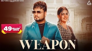 Weapon  Official Video  KD DESIROCK  Pranjal Dahiya  Komal Chaudhary  Haryanvi Song 2024 [upl. by Acinnad]