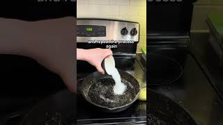 How To Clean A Cast Iron Skillet [upl. by Kazue501]