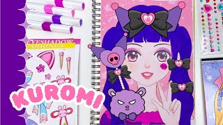 ToyASMR✨ 🎀 Kuromi makeup style 🔮 Biến hình phong cách Kuromi cá tính đáng iu💄 Ep 04 [upl. by Legnaesoj]