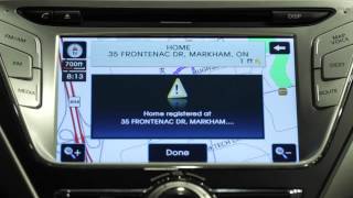 How To Setup Hyundai GPS Navigation System [upl. by Retsae960]