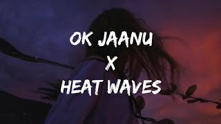 Ok Jaanu X Heat Waves Lyrics Mashup [upl. by Eseerehs]