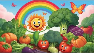 Vegetable Names for Kids 🌽🥕  Fun amp Easy Learning Vegetables Names with Amaris Creation [upl. by Anikal853]