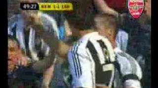 Newcastle v Lillestrøm  Newcastle goal [upl. by Angela697]