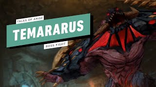 Tales of Arise Gameplay Walkthrough  Boss Fight Temararus [upl. by Eelyrag]