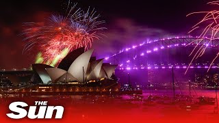 LIVE Sydney celebrates New Years Eve with spectacular fireworks show [upl. by Spearman]