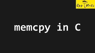 memcpy In C Programming [upl. by Selinda972]