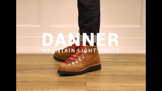 Danner Mountain Light Boots  A Closer Look  On Foot [upl. by Luigi]