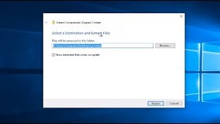 How To ZipUnzip A File Or Folder In Windows 10 Tutorial [upl. by Wenda]