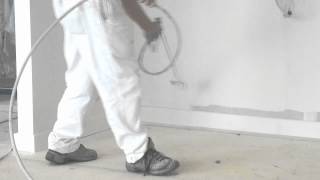 How To Spray Paint Baseboards or Skirting Boards [upl. by Wolram]