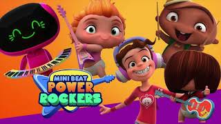 Mini Beat Power Rockers  Baby Rockers  Soundtrack [upl. by Oretos355]