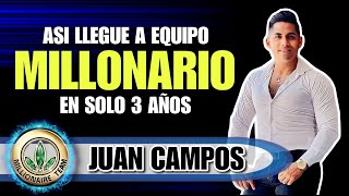 Así Llegué a Millonario en solo 3 Años  Juan Campos [upl. by Neeuq]