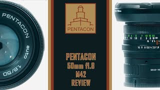 Pentacon 50mm f18 Review [upl. by Llieno]