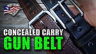 Best Concealed Carry Gun Belt  Bullhide Belts [upl. by Avigdor]