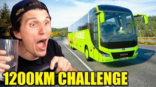 Die 1200km Challenge durch Deutschland  Fernbus Simulator [upl. by Topper]