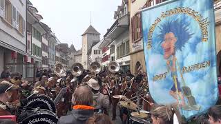 Dütschbach  Schlorggeschlüüpfer  Fastnacht Murten 2023  Apérokonzert [upl. by Kazimir]