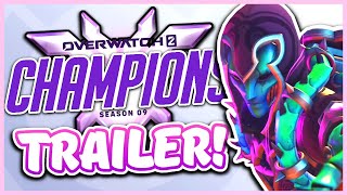 OVERWATCH 2 SEASON 9 TRAILER BREAKDOWN Competitive Rework Moira Mythic Skin AND MORE [upl. by Aika240]