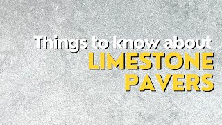 Limestone Pavers Things to know about Limestone Pavers Best advice [upl. by Ariamoy]