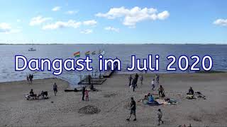 Dangast  Der Kurhausstrand und Hafen im Juli 2020 [upl. by Ayatahs]