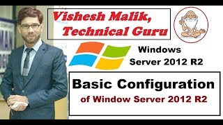 Basic Configuration of Window Server 2012 R2 in Hindi [upl. by Pittman]