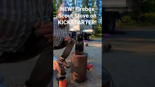 New quotFirebox Scoutquot Emergency Survival Stove Tin Making Coffee [upl. by Docia]