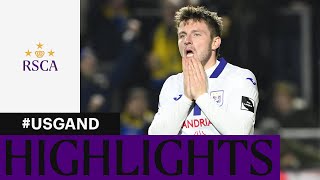 HIGHLIGHTS Union SaintGilloise  RSC Anderlecht  20232024 [upl. by Ahseer]