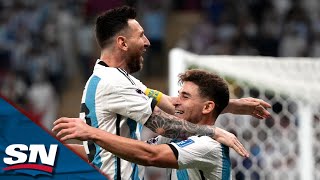 Argentina Relies Heavily On Messi To Edge Out Australia In Round Of 16 [upl. by Dippold]