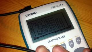 Installer un programme sur calculette  Astuce calculatrice graphique [upl. by Shellie]