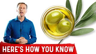 Real Extra Virgin Olive Oil Best Way to Know its REAL [upl. by Anaujit]