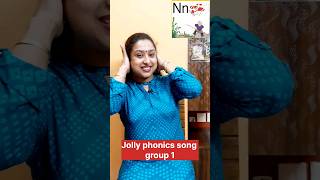 Jolly phonics song group 1part 2  Phonics for toddlersyoutubeshortsshortsphonicsclass [upl. by Ahtinak]