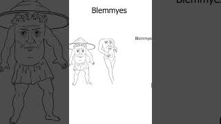 Blemmyes  l 10 ตำนานปีศาจและสัตว์ประหลาด ที่น่ากลัวที่สุด EP2 l shorts วาดรูป เรื่องเล่า [upl. by Petulia]