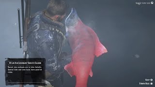 LEGENDARY SOCKEYE SALMON IN LAKE ISABELLA  LEGENDARY FISH LOCATIONS  RED DEAD REDEMPTION 2 4K [upl. by Britte]