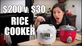 Worth It 200 Rice Cooker VS 30 Blind Taste Test [upl. by Inacana]