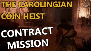 The Carolingian Coin Heist CONTRACT MISSION  ASSASSINS CREED MIRAGE Side Mission PS5 [upl. by Iridissa36]