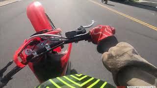 Yz 85 vs Honda CRF150RB 2022 [upl. by Amilas628]