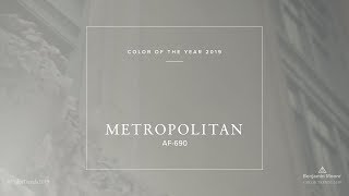 Color of the Year 2019  Benjamin Moore [upl. by Elleynad]