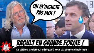 Didier Raoult TACLE Macron et François Braun  deux pour le prix dun [upl. by Trace]