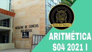 Aritmética S04  Sistema de Numeración  Pre San Marcos 2021 I ¨Z¨ 📚🖥️ [upl. by Roswald856]