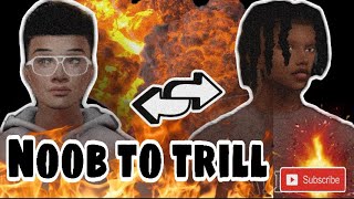 NOOB TO TRILL MALE AVI 2024 4000 CREDITS ONLY Imvu Gameplay [upl. by Arrotal324]