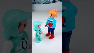 ANNA amp ELSA aus DIE EISKÖNIGIN in Playmobil mit Familie Vogel🩵 frozen frozen2 funnyshorts [upl. by Anahsat223]