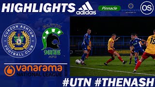 Curzon Ashton 31 Blyth Spartans AFC  Highlights  Vanarama National League North [upl. by Asereht]