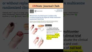 Nail Bed Repair in Children [upl. by Biddle]