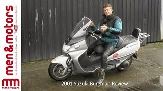 The 2001 Suzuki Burgman Review [upl. by Hairim972]