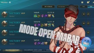 LIVE WILDRIFT  OPEN MABAR 50K SAMPE OFFSTREAM  MODE JOKI [upl. by Haidabej]