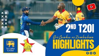 2nd T20I Highlights  Sri Lanka vs Zimbabwe 2024 [upl. by Mcclenon]