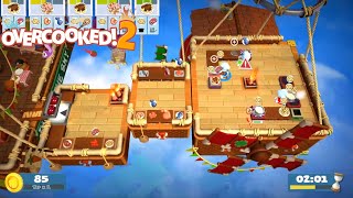 Overcooked 2 Random Moments  In a Nutshell Online Multiplayer Kevin Levels [upl. by Akeylah]