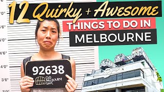 Top 12 CRAZY amp UNIQUE Things to do in MELBOURNE Australia [upl. by Lleryt811]