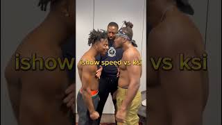 speed vs ksi face off🗿 ishowspeed ronaldo [upl. by Cleon]