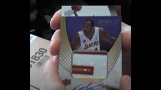 KOBE BRYANT LIMITED LOGO  200708 UD Exquisite Basketball 5 Cases 15 boxes Break [upl. by Anitram]