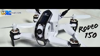 Walkera Rodeo150 Quad  Unboxing and Flight Video  RCGroups [upl. by Ayekim]